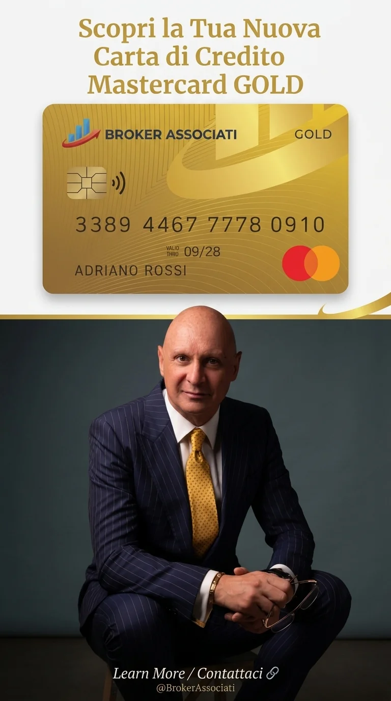 Carta di Credito Mastercard GOLD Broker Associati